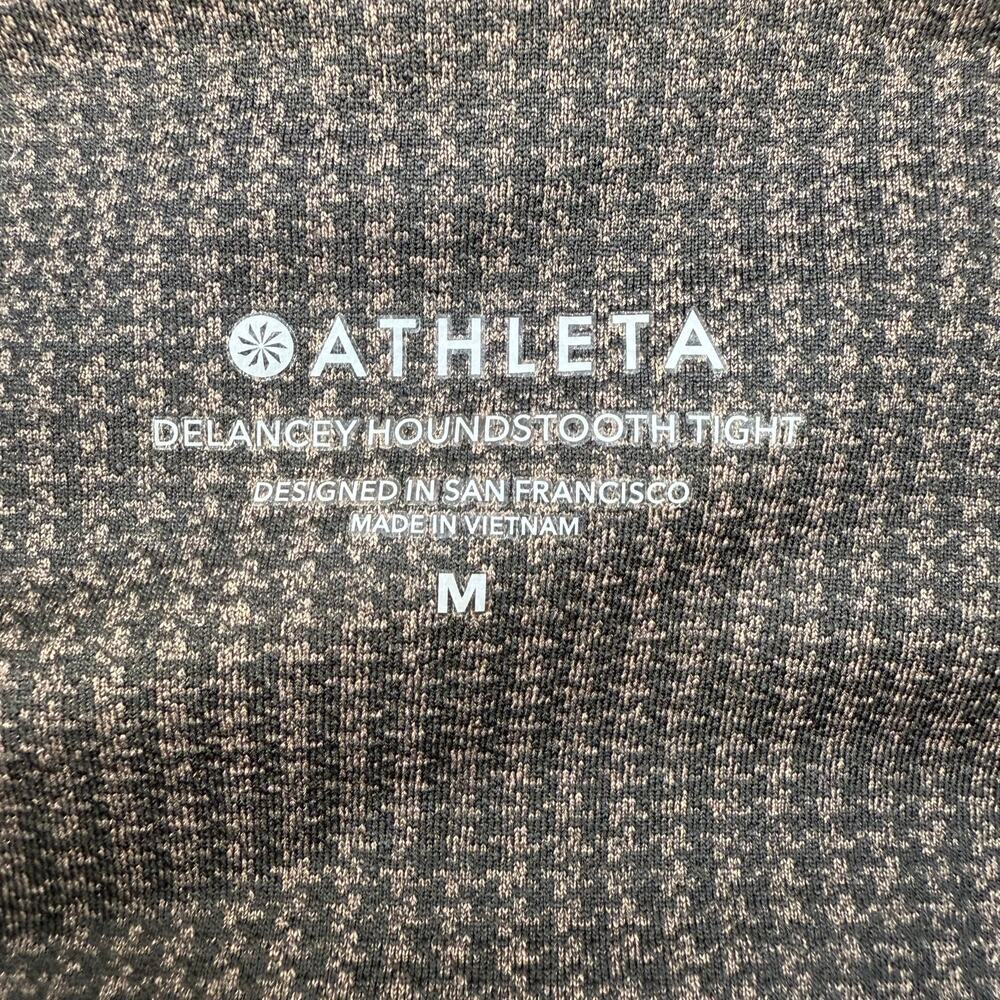 Athleta Delancey Houndstooth Tight Women's M Brown Black Business Casual EUC - Picture 8 of 15
